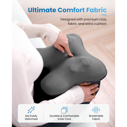 BOB AND BRAD Cordless Back Massager with Heat FSA Eligible HSA Eligible, Shiatsu Neck Massager for Pain Relief Deep Tissue, 3D Kneading Massage Pillow for Pain Relief, Birthday Gifts for Women Men