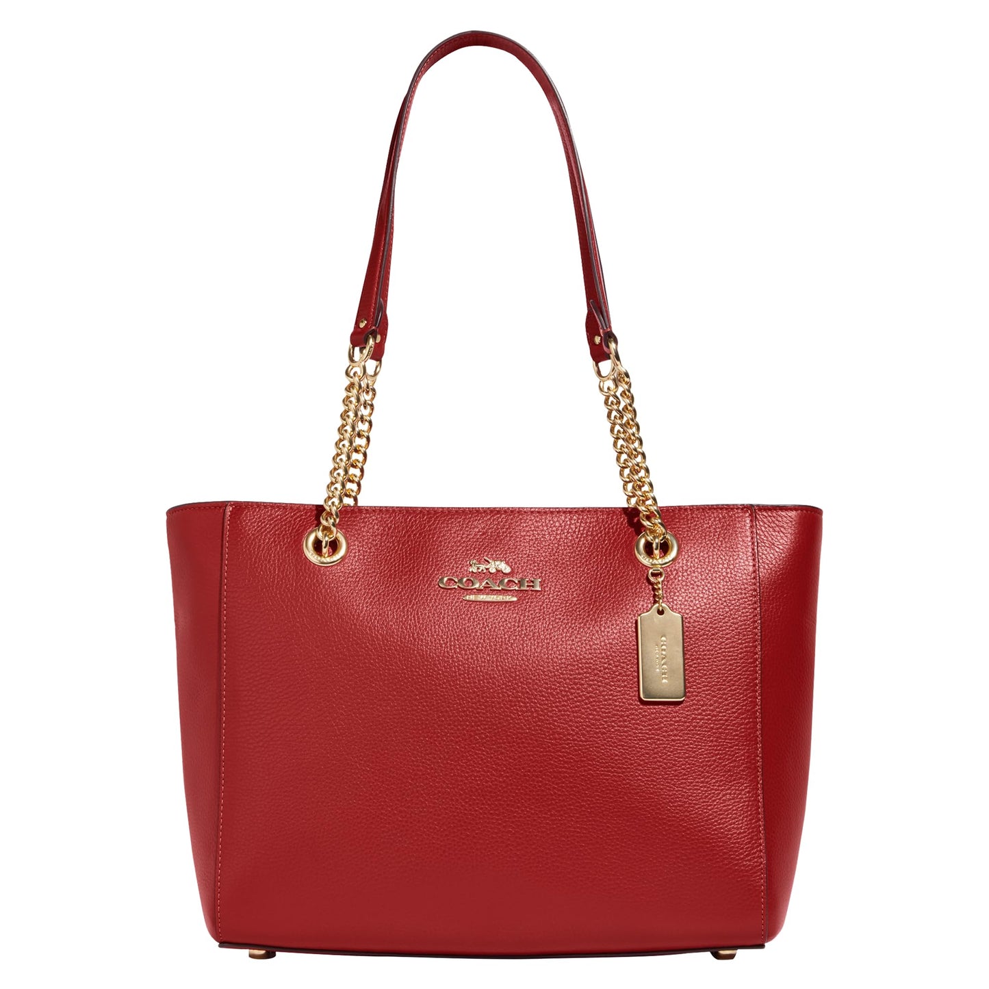 COACH Cammie Chain Tote, Red Apple