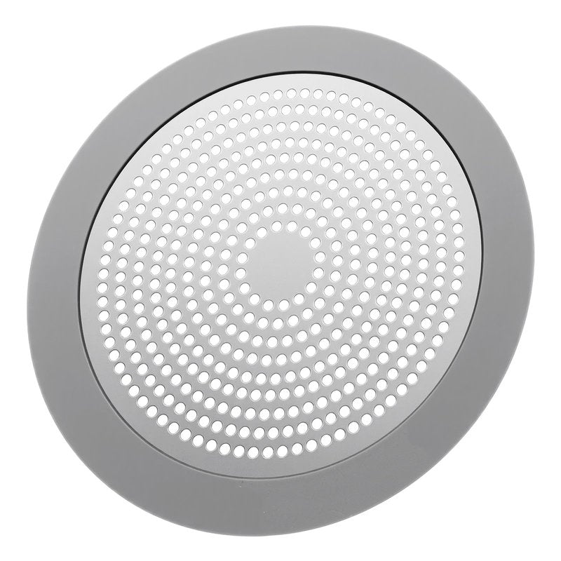Flat Shower Drain Hair Catcher 5.7in Steel Shower Drain Cover Hair Catcher