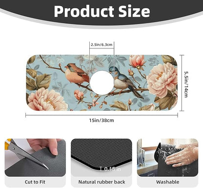 Faucet Draining Mat For Kitchen Sink