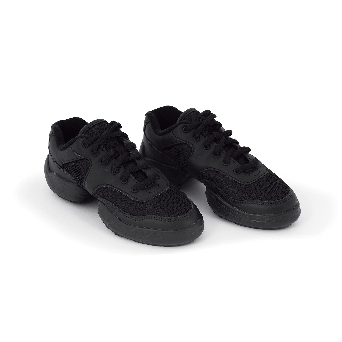 Theatricals Adult Split-Sole Jazz Sneaker Black 08.0 T8000