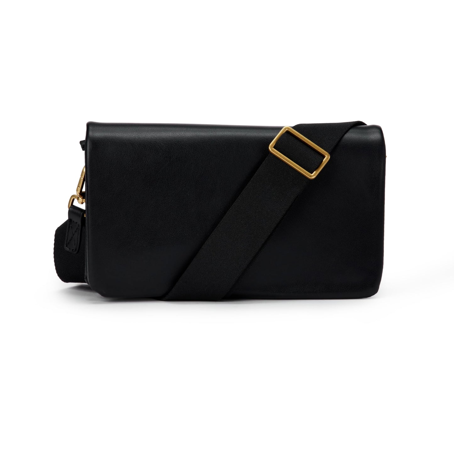 Amazon Essentials Women's Lightweight Clutch Crossbody Bag, Black, One Size