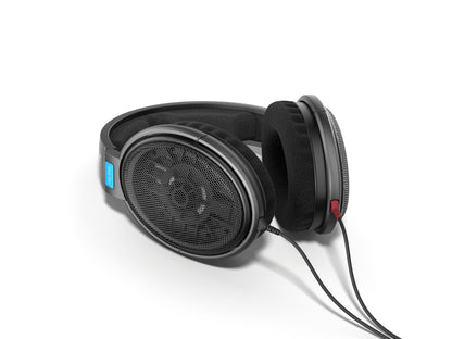 Sennheiser HD 600 - Audiophile Open-Back Dynamic Wired Headphones Over Ear with Natural Soundstage and Premium Comfort for Music Lovers, Open Metal Earpiece Covers, Black