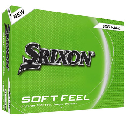 Srixon Soft Feel Golf Balls, Soft Feel 14, White