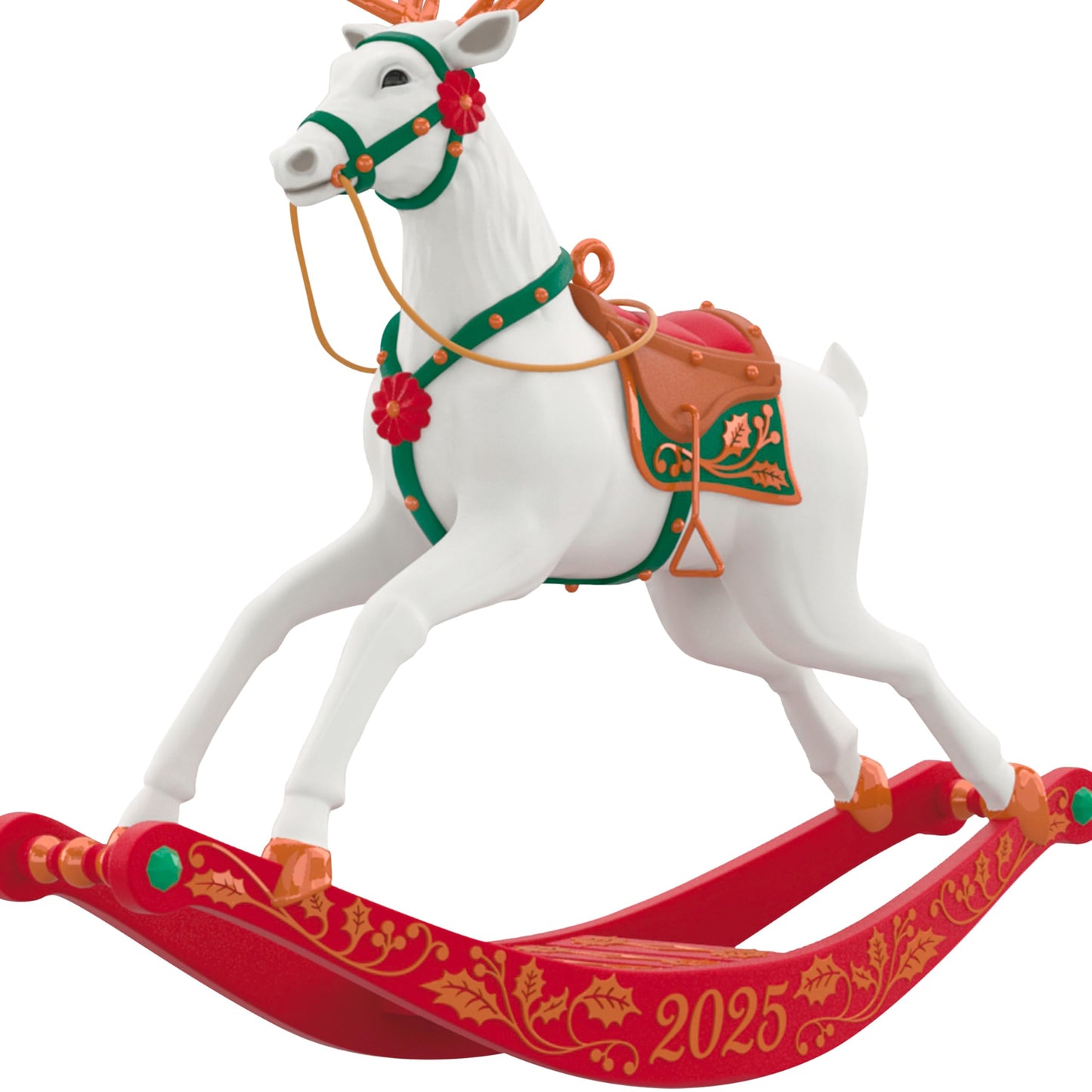 Hallmark Keepsake Christmas Ornament, Rocking Reindeer 2025, Gifts for Keepsake Fans