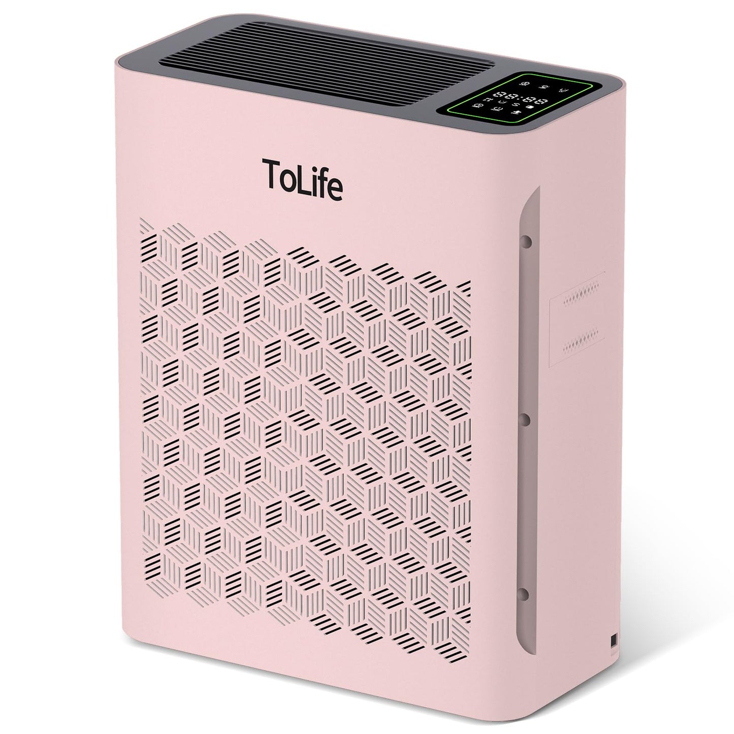Tolife Powerful Air Purifiers for Home Large Room Up to 2000 Ft²Pets with Washable Filter, Sleep Mode, Timer, HEPA Filter Pet Air Purifier for Bedroom,White