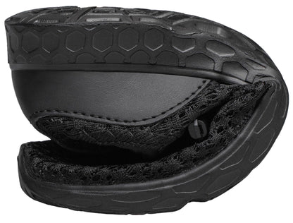 DOUSSPRT Water Shoes for Kids Boys Girls Quick Dry Beach Sports Swim Pool Aqua Shoes for Toddler/Little Kid/Big Kid Allblack 5