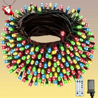 BHCLIGHT 240LED Christmas Voice Control String Lights Multicolor
