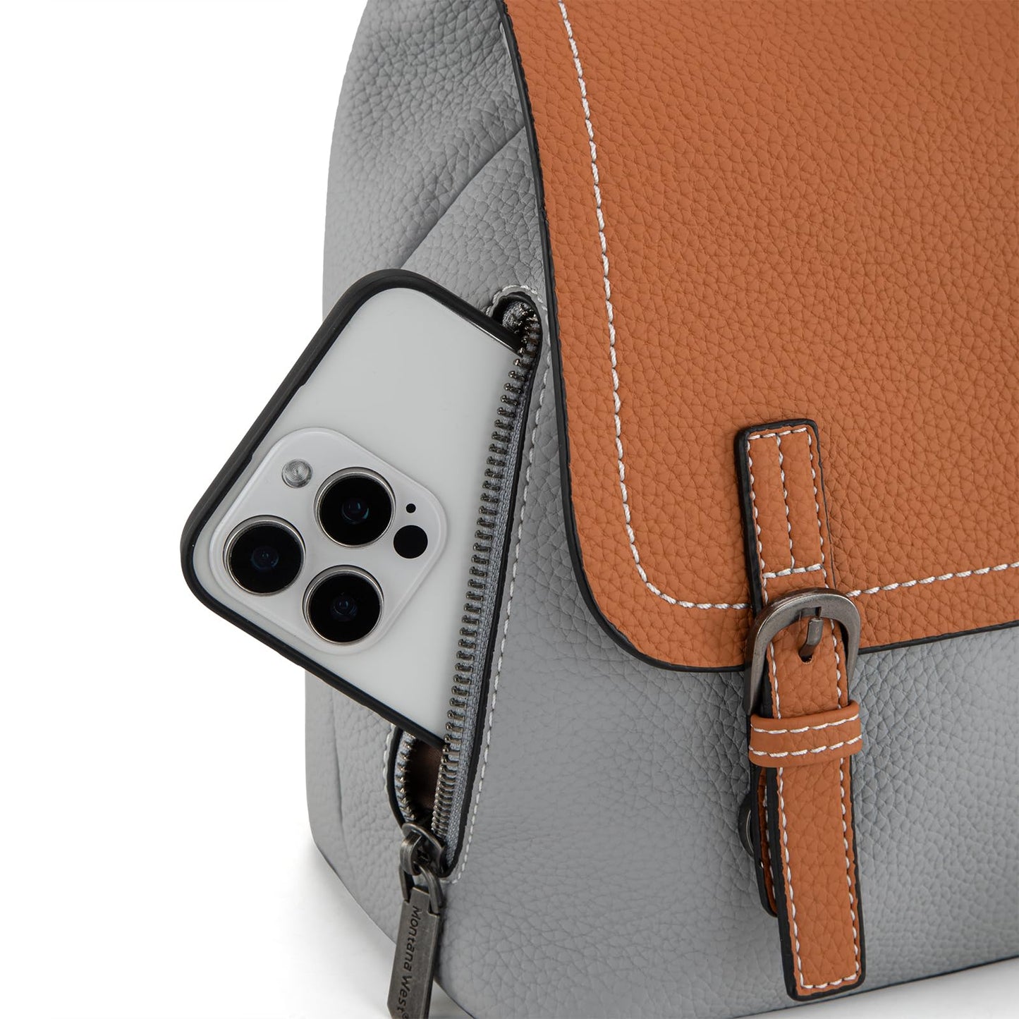 Montana West Small Backpack Purse for Women Vegan Leather Mini Womens Backpack Cute Convertible Shoulder Bag