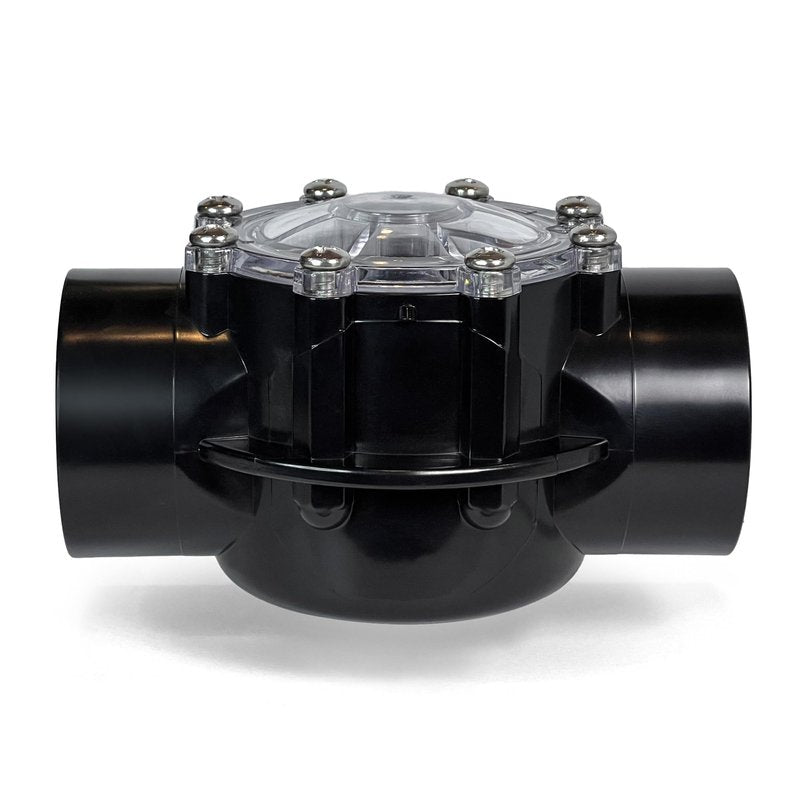 FibroPool 1.5 Inch Pool Check Valve – 5 PSI Spring Loaded, CPVC, Non-Lube PTFE Seats – Inline Backflow Prevention for Pools, Spas, Heaters, Salt & Chemical Systems