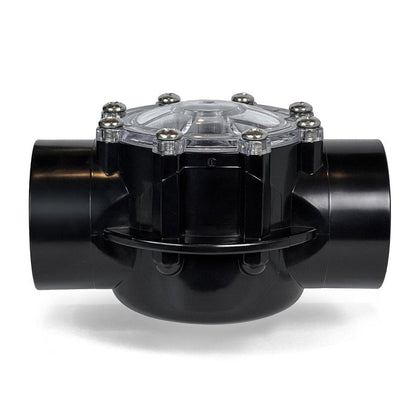 FibroPool 1.5 Inch Pool Check Valve – 5 PSI Spring Loaded, CPVC, Non-Lube PTFE Seats – Inline Backflow Prevention for Pools, Spas, Heaters, Salt & Chemical Systems