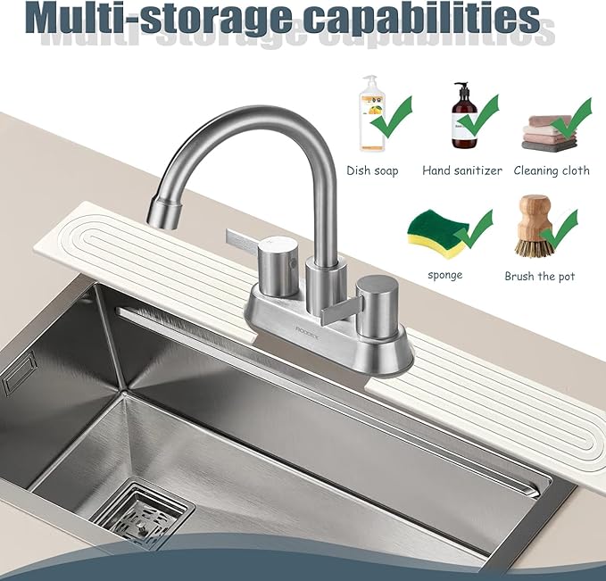 Stargaz Faucet Mat For Kitchen Sink，Sink stone quick dry around faucet