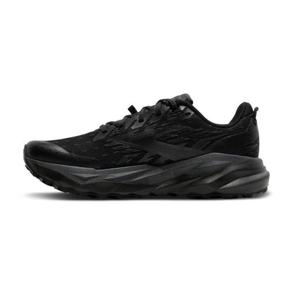 Brooks Women’s Cascadia 19 Mountain Trail Running Shoe - Black/Black/Ebony - 8 Medium