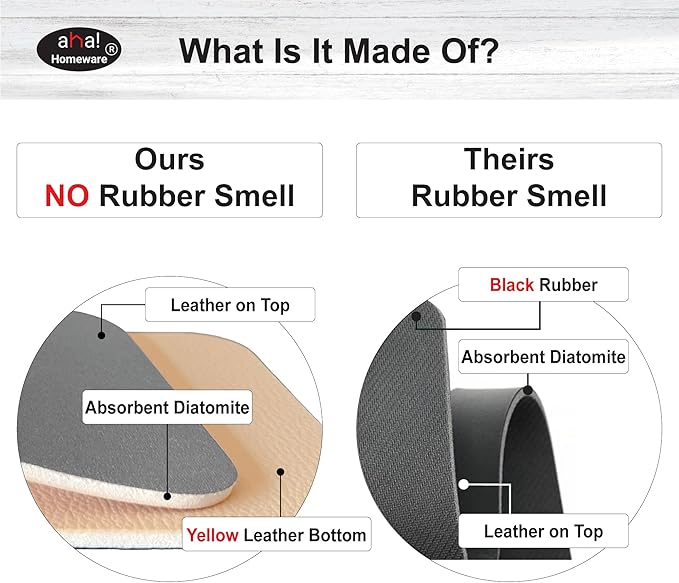Faucet Mat Bathroom Sink Oval-Hole : AHA HOMEWARE Diatomite Rubber Bathroom