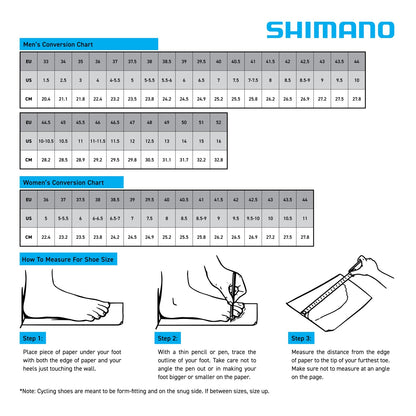 SHIMANO SH-RC102 Bicycle Shoes, White, 7.5-8 Men (EU 41)