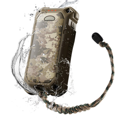 OCOOPA IP56 Waterproof Hand Warmers Rechargeable 10000mAh, Extra Heat Mode,16hrs Heat, Handwarmer with Torchlight, PD & QC Electric Hand Warmer, Winter Outdoor Gifts for Men Hunting Camping Hiking