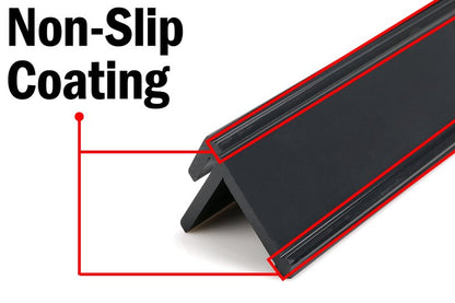 olnamo Hands Free Card Holder Stand, Non-Slip, 4 pieces, 13.4 Inches (34 cm), Made in Japan, for Card Games, Lightweight, TCG, (Black)