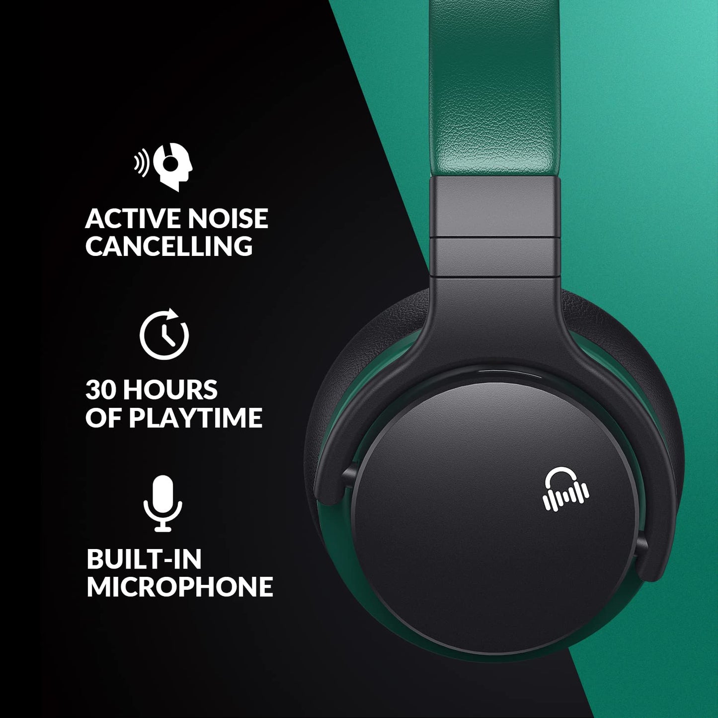 Million Sold Classic E7 Active Noise Cancelling Headphones with Upgraded HD Sound, Wireless Bluetooth Headphones Over The Ear Unequaled Comfort, Vivid Deep Bass, for Home Office Travel Birthday Gift