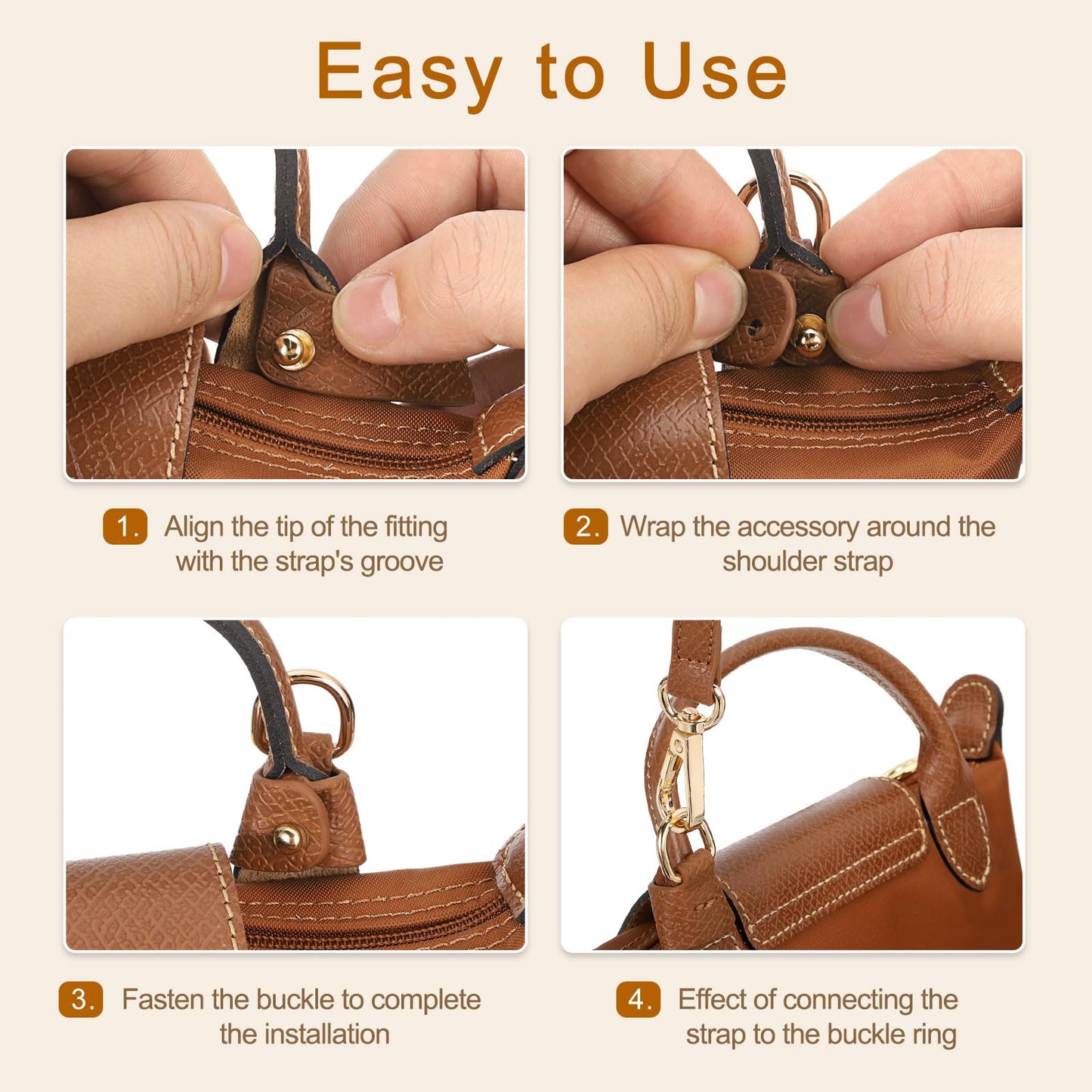 uxcell Genuine Leather Bag Strap Replacement Adjustable Crossbody Bag Straps, 37.4-45.3 Inch Purse Strap for Shoulder Bag Handbag Purse, Blue, Gold Buckle