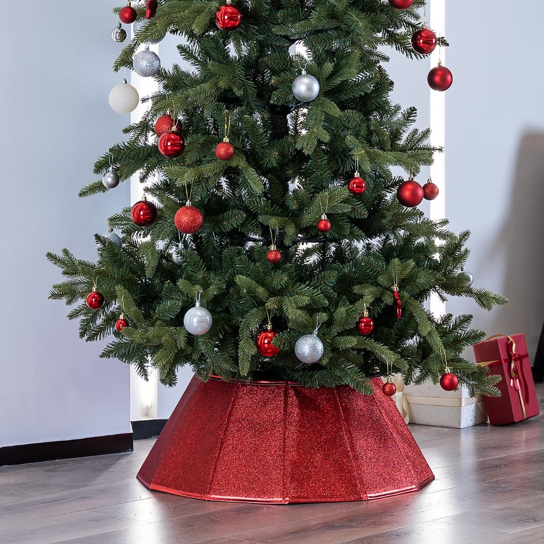 Christmas Tree Red Skirt - Red Collar for Christmas Tree