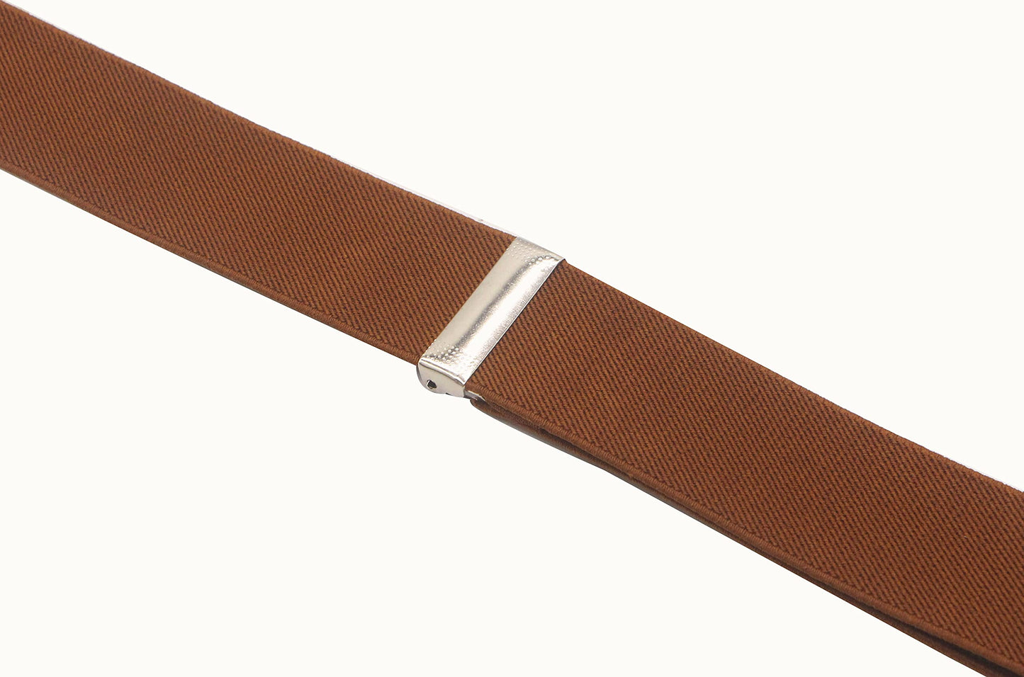 Cedrainy Adjustable Elastic Suspenders for Men's and Women's with X Back Suspenders for Casual & Formal (Camel)