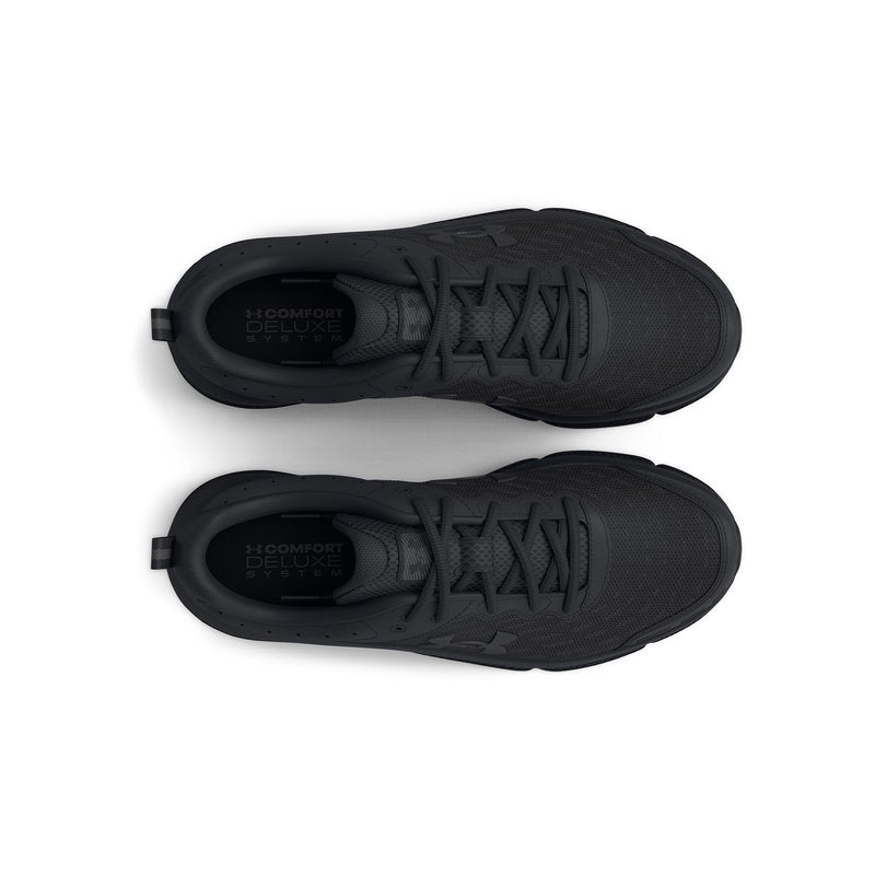 Under Armour Men's Charged Assert 10, (002) Black/Black/Black, 9.5, US