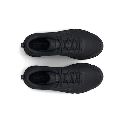 Under Armour Men's Charged Assert 10, (002) Black/Black/Black, 10, US