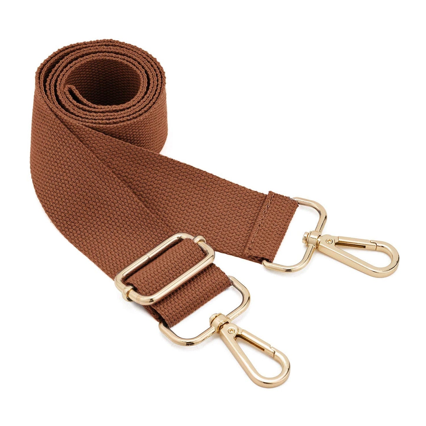DEVPSISRWide Shoulder Strap Replacement Adjustable Belt Canvas Bag Crossbody Handbag (Coffee)