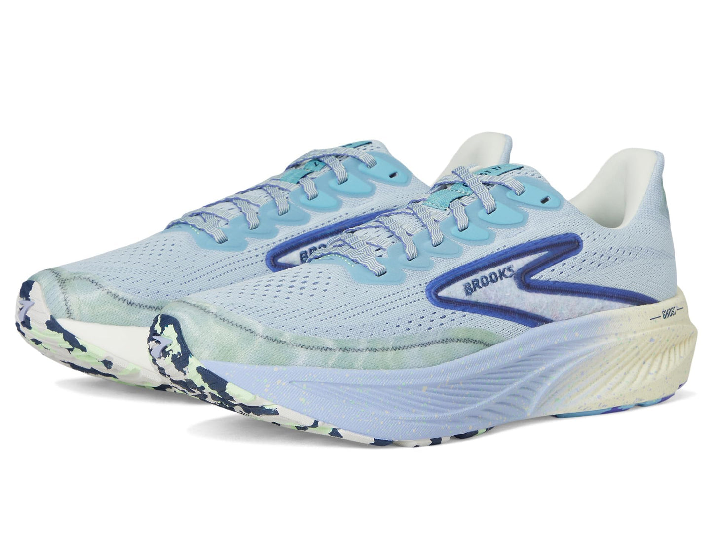 Brooks Men Ghost 17 Kentucky/Blue/Lavender 10.5 Medium