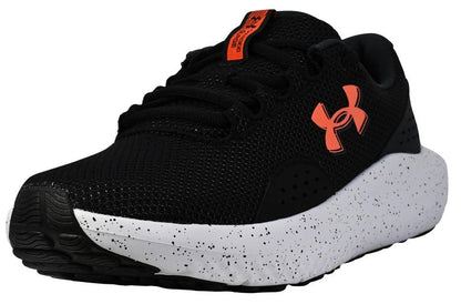 Under Armour Men's Charged Surge 4, (004) Black/Anthracite/Ares Red, 9.5, US
