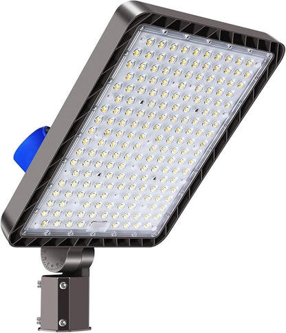 480W Parking Lot Lights Outdoor LED (72000LM 5000K Super Bright Dusk-to-Dawn IP65 Waterproof Commercial Security for Street Large Area Lighting with Slip Fit Adjustable 100-277V Heavy-Duty)