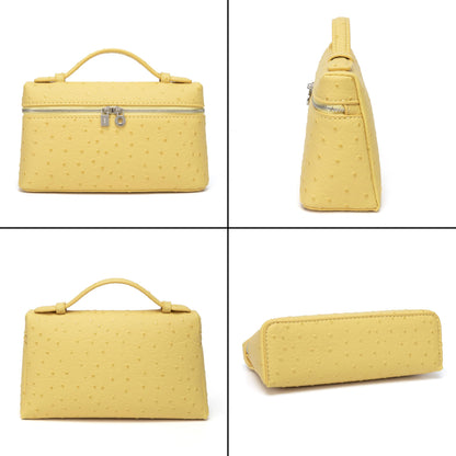Rejolly Crossbody Bag for Women Small Pouch Top-Handle Leather Bag Designer Shoulder Handbag Quiet Luxury Trendy Purse