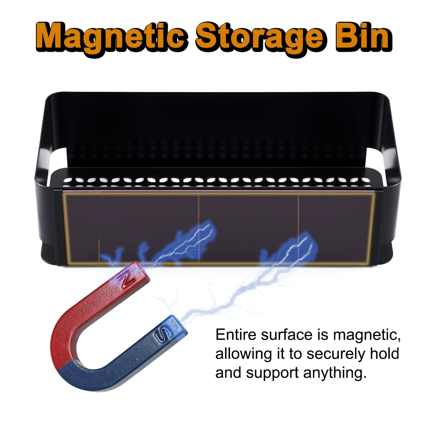 Magnetic Storage Bin Replacement Parts for Traeger Ironwood 885 650 Pro 34 22 780 575 TFB38TCA TFB57PZB Pit Boss PB1100PS1 PB700FB PB820PS1 Storage Organizer Rack Basket Caddy Holder Accessories