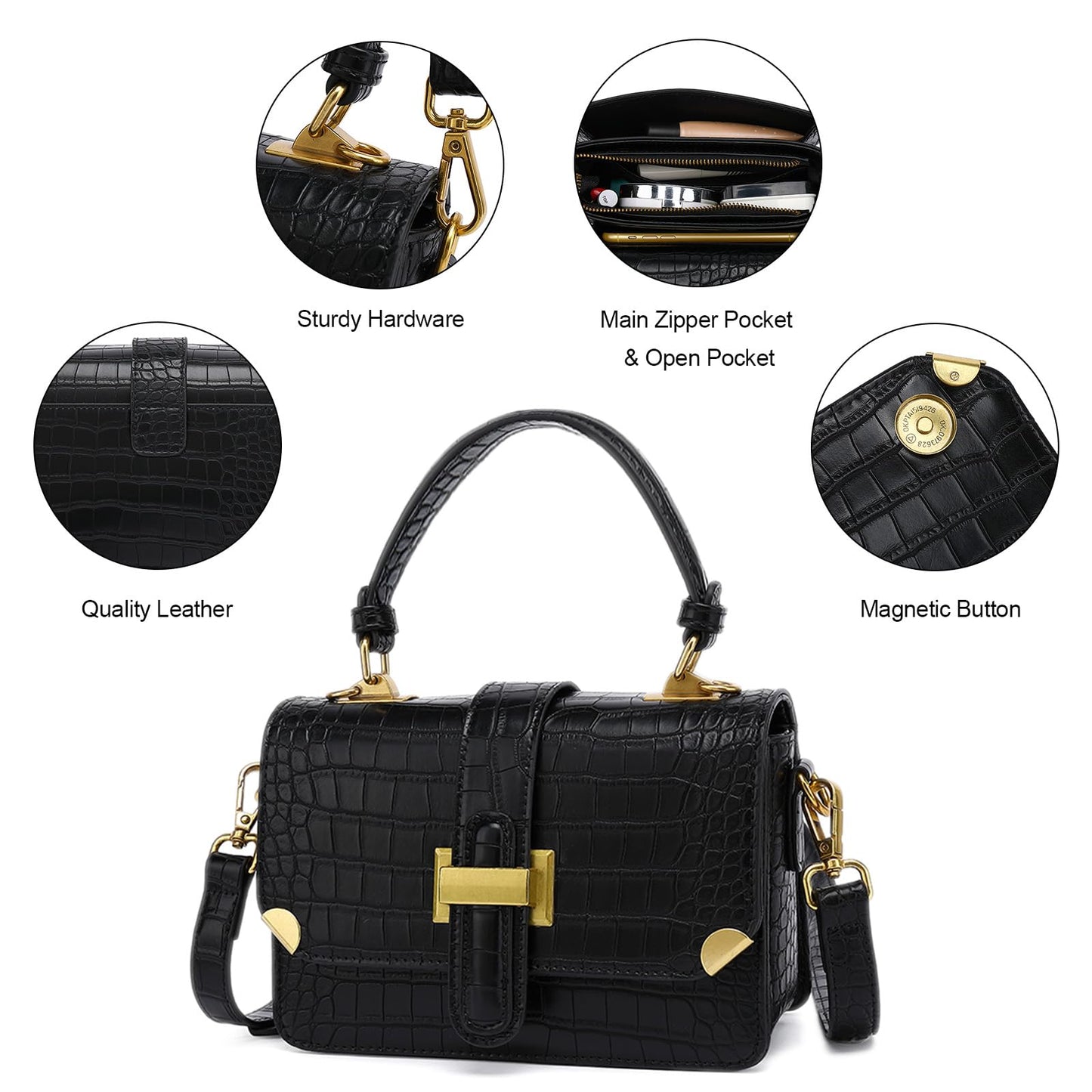 LL LOPPOP Crossbody Bags for Women Vegan Leather Small Cross Body Purses Designer Handbags Shoulder Purse Evening Bag