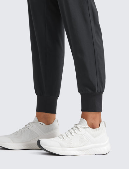 CRZ YOGA Lightweight Workout Joggers 27.5" Black Large