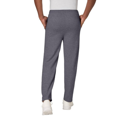 Hanes mens Hanes Comfortsoft Ecosmart Men's Fleece Sweatpants, Charcoal Heather, X-Large US