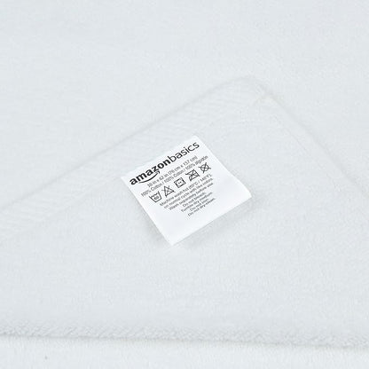 Amazon Basics 2-Piece Quick-Dry Oversize Bath Towel, 100% Cotton