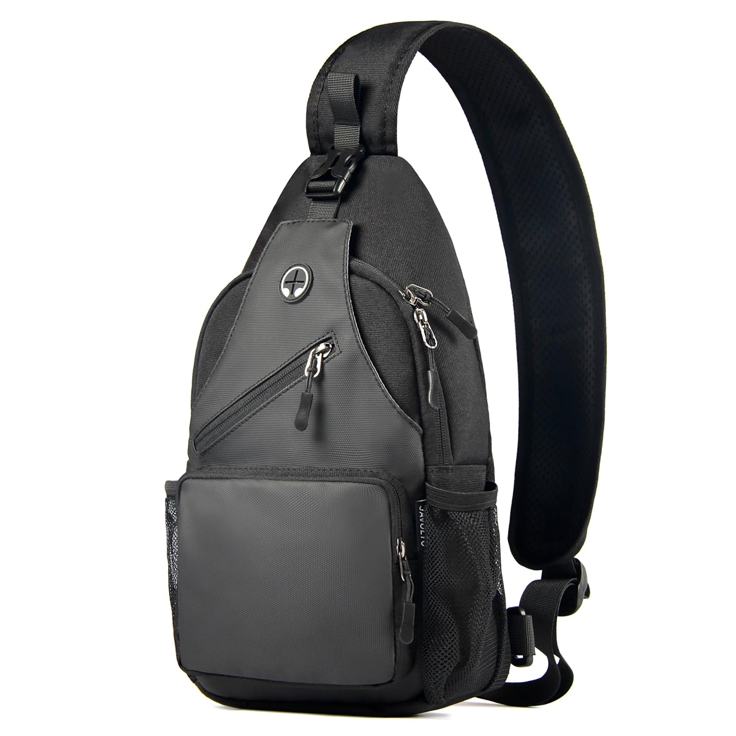 Javolto Sling Bag for Men Crossbody Backpack, Small Sling Backpack Mens Shoulder Bag, Casual Daypack Hiking Bag for Travel