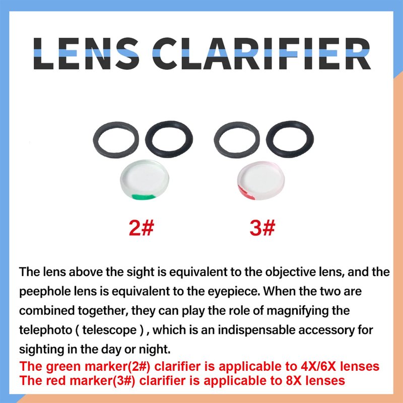 SOPOGER Archery 37/45 Hooed Degree Peep Sight Kit 6X 8X Clarifier and 5 Size Aperture Inner Core Lens Bow Hunting Accessory Peep Sight for Compound Bow with Bow Serving String (Black, 37 Degree 4X/6X)