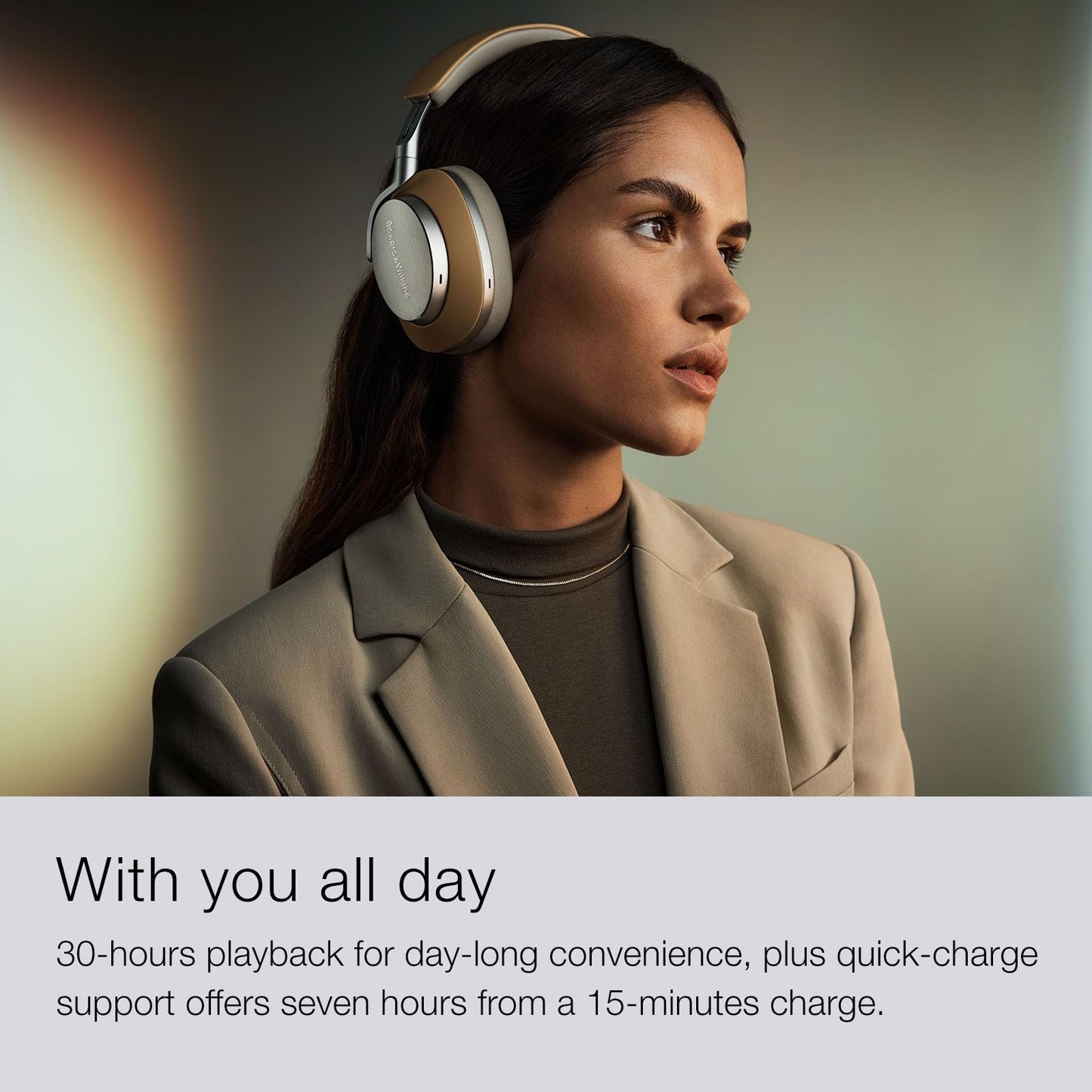 Bowers & Wilkins Limited Edition Px8 Over-Ear Bluetooth Headphones, Advanced Active Noise Cancellation Wireless Headphones, Luxurious Materials, 30-Hr Battery Life, 15-Min Charging, Royal Burgundy