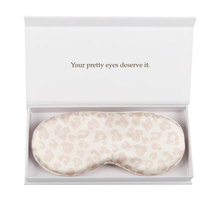 Silk Sleep Mask Light Blocking Luxury 100% Mulberry 19mm Silk Eye Mask Eye Cover Blindfold Ultra Soft Light & Comfy Anti Aging Skin Care with Travel Bag Gift Package