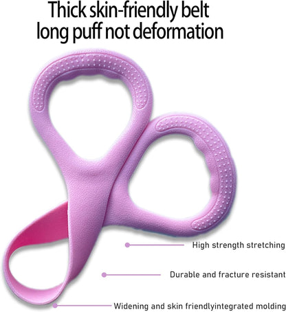 Figure 8 Fitness Resistance Band, Elastic Bands for Working Out,Arm,Back Training Elastic Ropes, Exercise Equipment for Yoga, Pilates,Physical Therapy,Stretching（3 Pack）