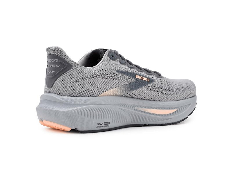 Brooks Women's Ghost 17 Alloy/Blackened Pearl/Peach 11.5 Medium