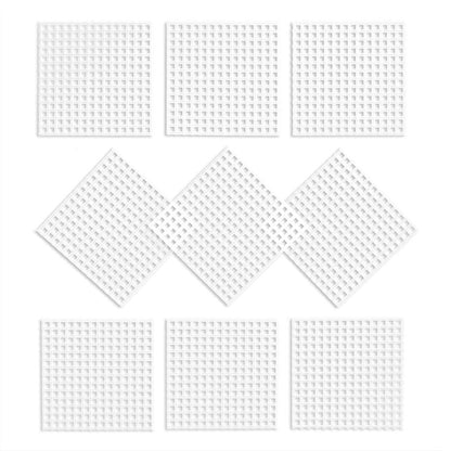 Grow A Bonsai Tree 50 Count 2x2 Inch Rigid Bonsai and Flower Pot Drainage Mesh Screens