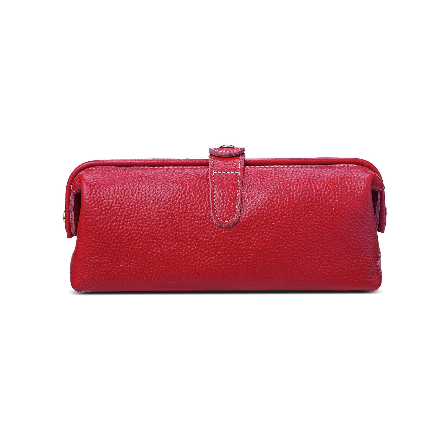 shuainiu Travel leather makeup bag, waterproof mini makeup box, small travel storage bag