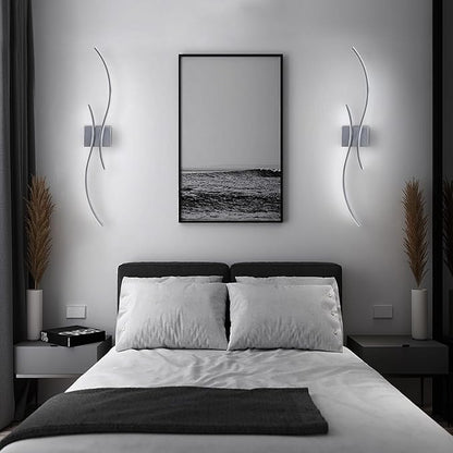 CANEOE Modern LED Wall Sconce, 39Inch LED Bathroom Vanity Light, 6000K Modern Wall Light Fixtures Indoor Wall Lamps for Living Room Hallway Sconces Lighting