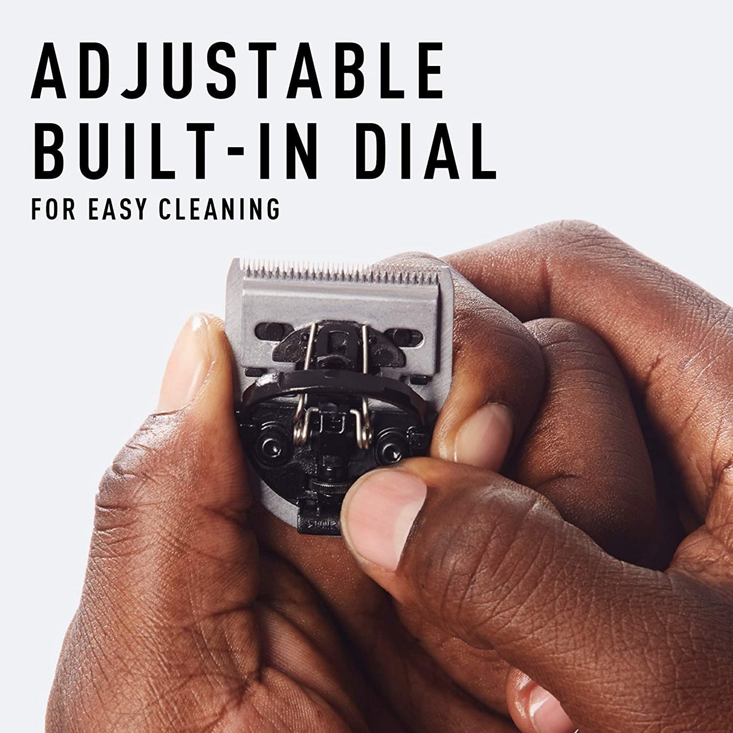 Bevel Beard Trimmer for Men - Black Edition Cordless Trimmer, 8 Hour Rechargeable Battery Life, Tool Free Adjustable Zero Gapped Blade, Barber Supplies, Mustache Trimmer
