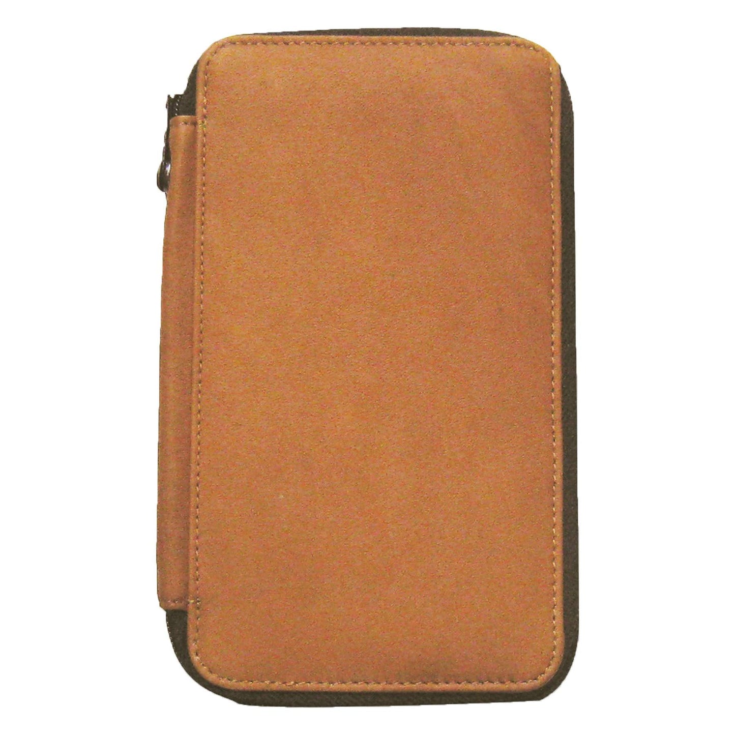 Speedball Art Products Genuine Leather Storage Case for Pencils, Markers, Pens and Art Supplies, Holds Up To 48 Standard Pencils, Antique Brown