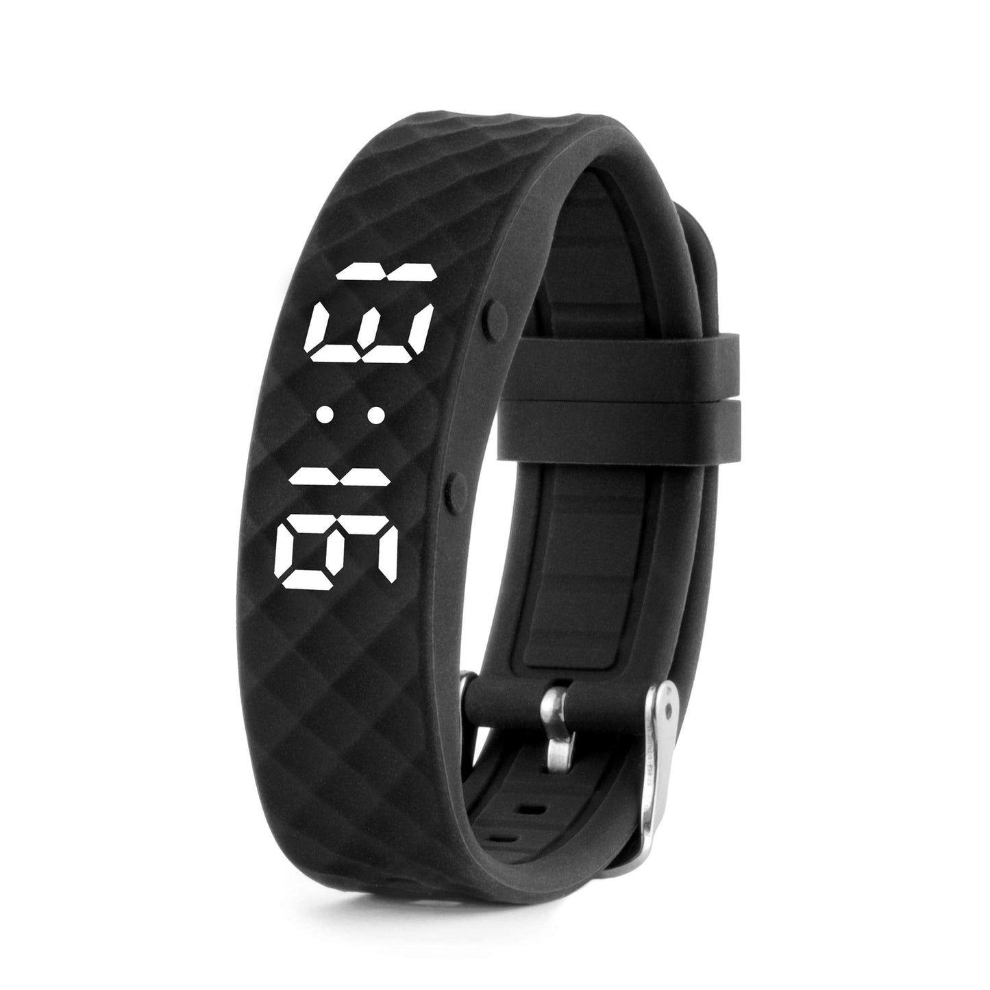 Tabtime Vibrating Alarm Wristband - Silent Alarm Watch for Adults and Kids - with up to 10 Personal or Pill Reminders per Day