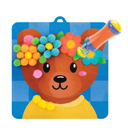 Educational Insights Pom Pom Kit - Arts and Crafts for Kids, Mess Free Crafting Supplies & Projects, Preschool Creativity, DIY Sensory Activity for Toddlers, Creative Gift, Girls and Boys Ages 5+